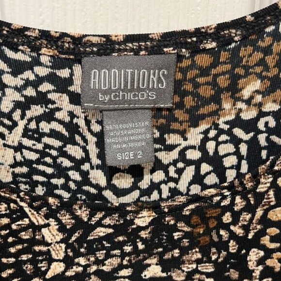 Additions by Chico’s animal print tank - Picture 4 of 5